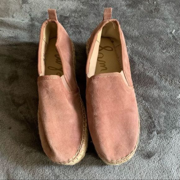 Sam Edelman • Carrin Suede Platform Espadrilles - Picture 3 of 9